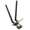 PCIe WiFi 6E Card 2.4G/5G/6Ghz Up to 2400Mbps Dual Antenna