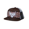LOST CALF 3D Logo Brown White - Hats Cap
