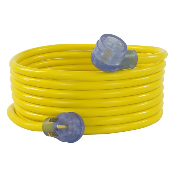 Conntek 14368-50, 30 Amp RV Extension Cord, Yellow (50-Feet)