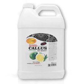 SPA REDI - Callus Remover for Feet Gel, Lemon and Lime, 128 Oz - Professional Pedicure Foot Care - Removes Toughest Calluses in Seconds and Smooths Dry Cracked Heels