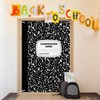 Hahafelt School Backdrop Notebook Paper Backdrop Welcome First Day of