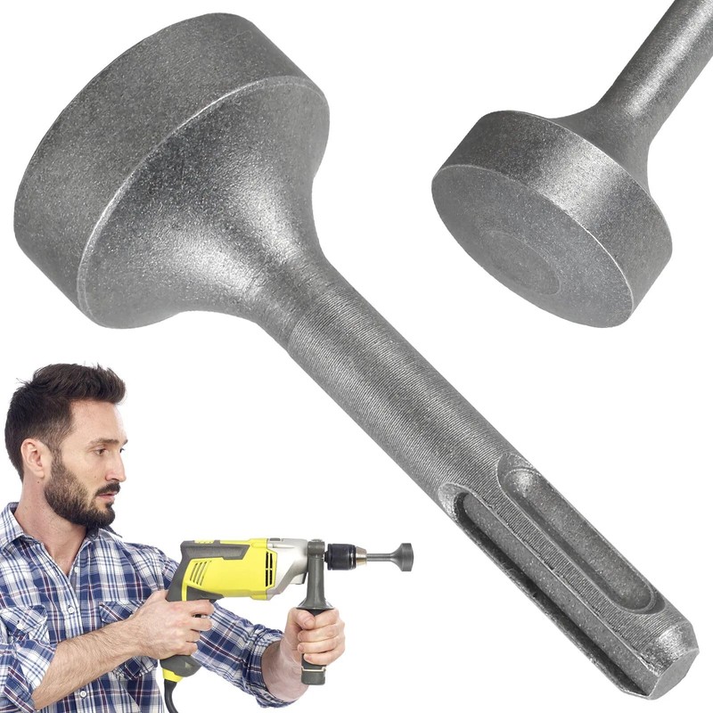 Rotary Hammer Drill SDS Plus Ground Rod Driver, 10mm Hammer