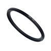 82mm to 72mm Step Up Ring Filter Adapter Black Metal