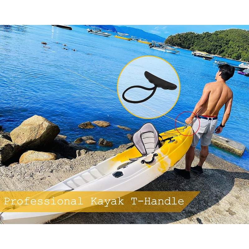 SCSpecial Kayak Handles 2 Pieces Carry Handles with Rope for