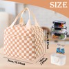 LHLZNB Insulated Lunch Bag for Women - Large Capacity Thermal
