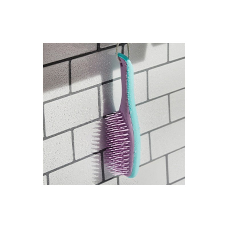 Tangle Teezer Wet Detangler Mini Hair Brush, Wisteria Leaf, 1