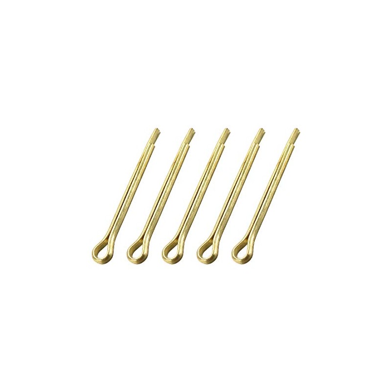 sourcing map Split Cotter Pin - 3mm x 30mm (1/8