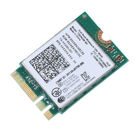 ASHATA NGFF M.2 Wifi Card, Dual Band For Intel 7260NGW AN Wireless WIFI Card 2.4G/5G Bluetooth 4.0 Network Card