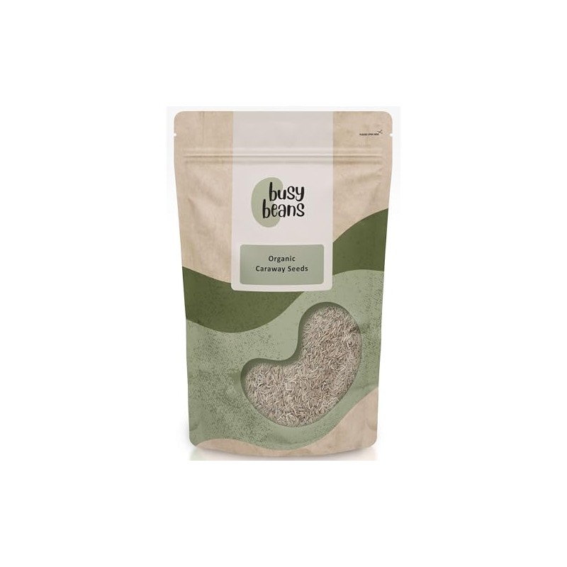 Organic Caraway Seeds - Certified Organic - by Busy Beans