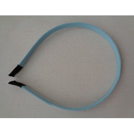 blue women plain alice band headband fabric wrapped head band hair band Per handband