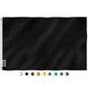 ANLEY Fly Breeze 3x5 Foot Solid Black Flag - Vivid