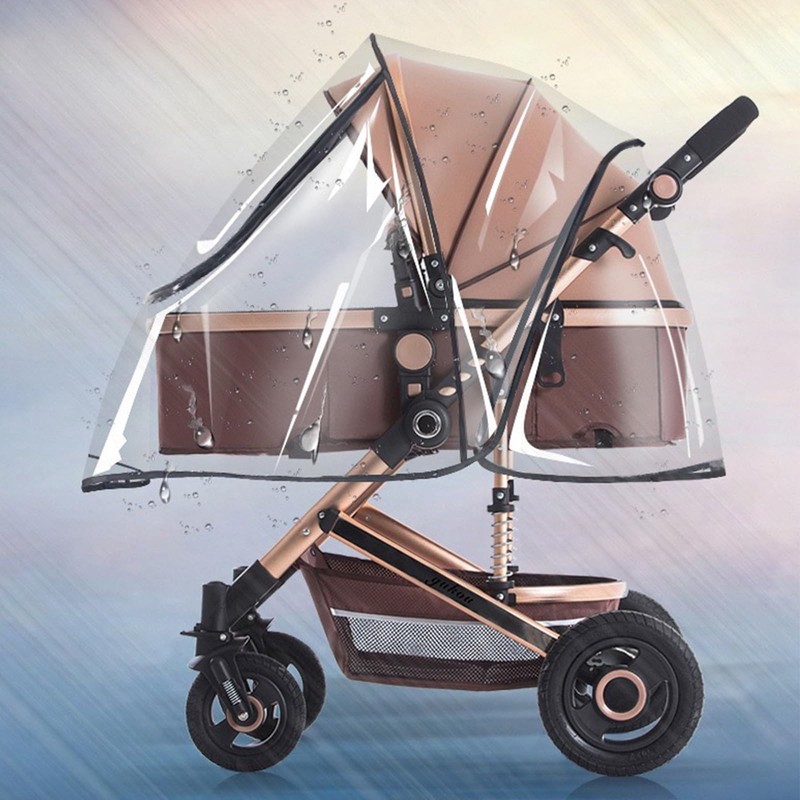 ZITUZY Rain Cover for Prams, Rain Cover Buggy, Pushchair with
