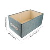 WHAMVOX Wardrobe Storage Organizer Bin Medium Foldable Clothes Storage Box