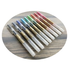 MUJI Gel Ink Ballpoint Pens [0.5mm] 9-colors Pack