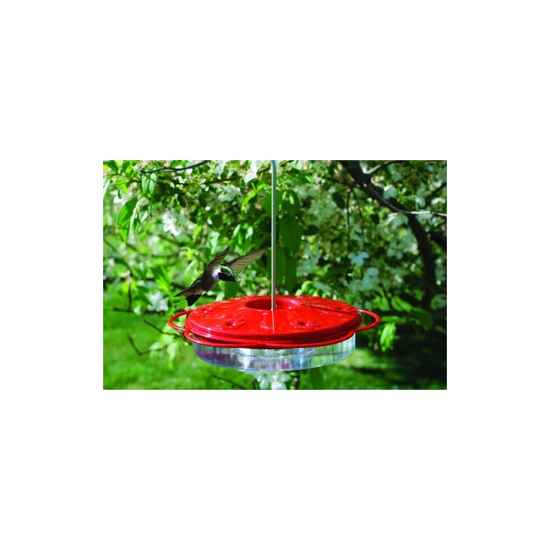 Woodlink WLH1 12 -Ounce Plastic Hummingbird Feeder