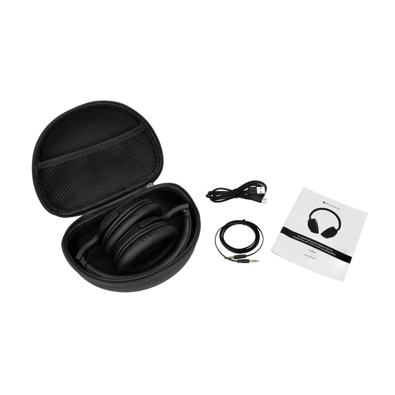 Monoprice Wireless Over Ear Headphones - Active Noise Cancelling (ANC)