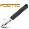 Potato Peeler, Peeler, Plastic, Black, 19 cm, Vegetable Peeler, Stainless