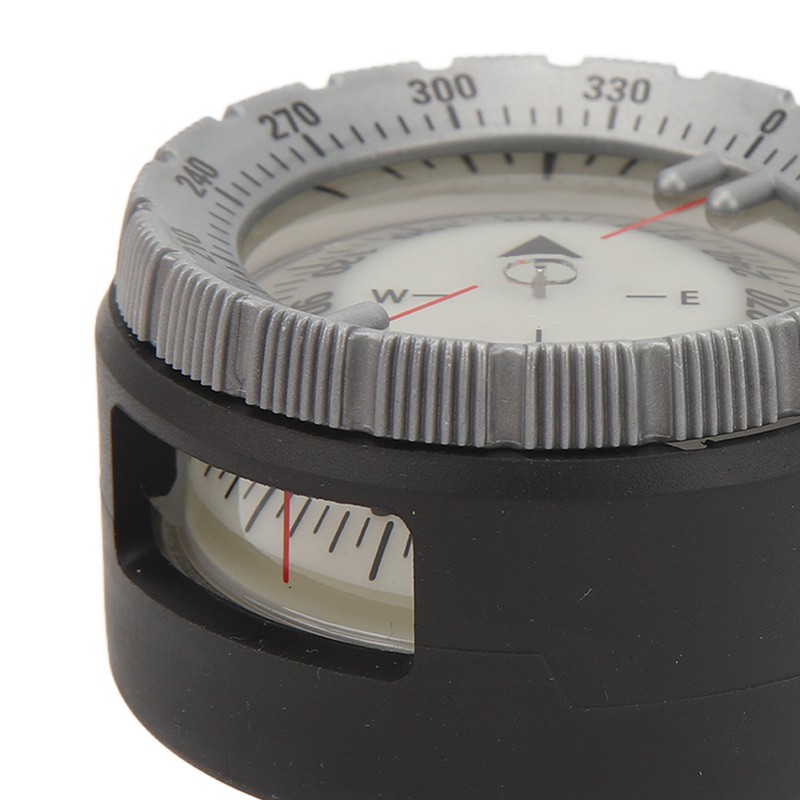 50M Underwater Diving Compass Luminous Magnetic Waterproof Pipe Clamp Diving