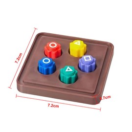 TMRBBesty Gonggi Korean Game,Gonggi Koreanisches Spiel,Gonggi traditionelles Koreanisches Spielspiel,Gonggi Jack Jack Stein-Kieselstein-Set,Hand-Auge-Koordinationstraining interaktives Spielzeug