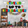 Leveled Up to Kindergarten Banner First Day of Kindergarten Decorations,