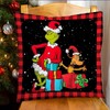 Merry Christmas Throw Pillow Covers 18x18 Green Christmas Winter Holiday
