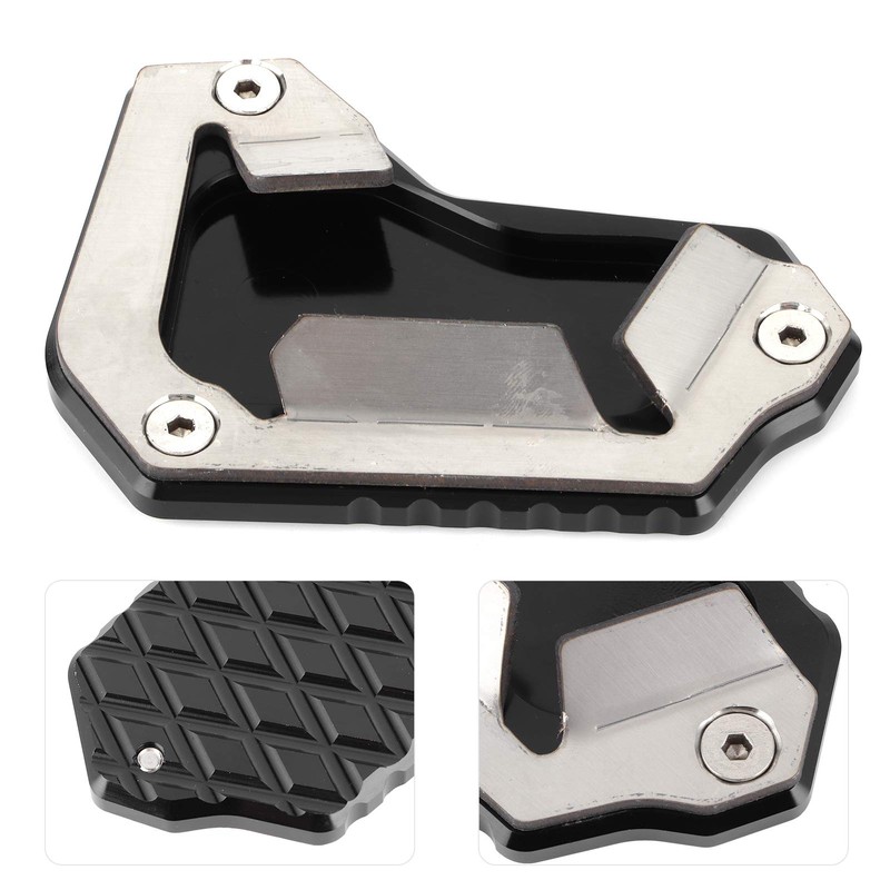 Side Stand Pad-Pedal/pedal and accessories-Motorcycle Kickstand Extension Pad Side Stand