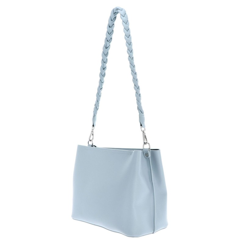 SEIDENFELT MANUFAKTUR Melbu Hobo Bag Ice Blue, Ice Blue