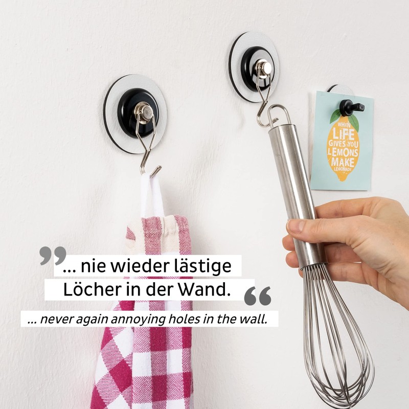Silwy® Magnetic Hook The One Including Metal Nano Gel Pad