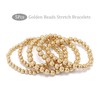 Cryshimmer Cryshimmer 5 Pcs Gold Bead Bracelet Set for Women