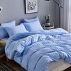 Freyamy Seersucker Bed Linen (135 x 200 cm), 2-Piece Set,