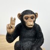 Alfie Francis 12cm Tall Small Peace Hand Sign Gesture Monkey