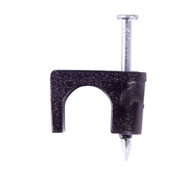 GARDNER BENDER INC, 25 Pack, Black PCC-1525 Coaxial Cable Staple