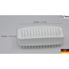 Maaj Nail Brush/Hand Brush Double Sided + Plastic Wall Holder
