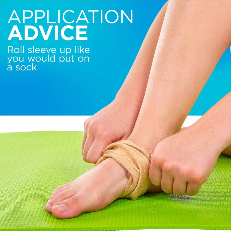 BraceAbility Kids Elastic Ankle Support | Youth Foot Sleeve Wrap