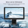 [QPJ] 2025 upgraded wireless Carplay audio with suction cup and