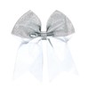 7" Large Glitter Cheer Hair Bows Clip for Girls and