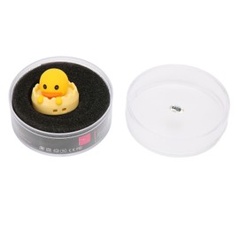 U DISK USB2.0 Interface Yellow Duck Cartoon Style Portable Electronic Storage Medium Memory Stick for Computer(Yellow Duck Circle 64GB)