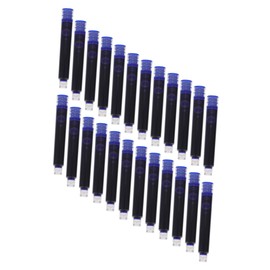 Operitacx 1 Set 200pcs Black Ink Fountain Ink Pen Refills Pen Ink Drawing Pen Sailor Pen Converter Black Pens Fountain Pen Students Stationery Straight Liquid Plastic Supplies