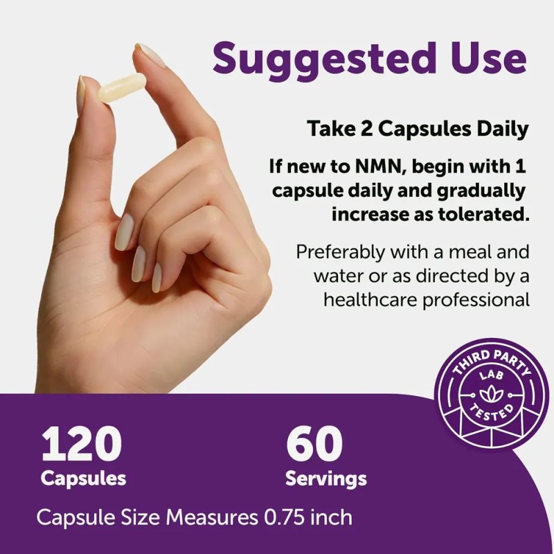 Micro Ingredientes Nmn Complejo 1000mg,120 Cáps,resveratrol