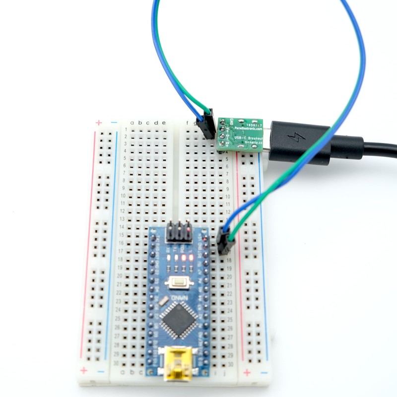 Paradisetronic.com USB-C Mini Breakout Board, e.g. for the power supply