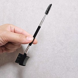 Hottracks Eyebrow Eyelash Screw Dual Brush Brush (WFFNMRC) / 눈썹 속눈썹 스크류 듀얼 브러쉬 솔(WFFNMRC)