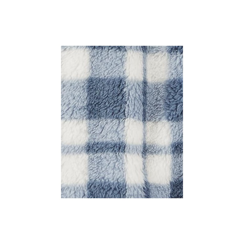 Carter's Baby Girls' Pram, Blue/Plaid, Newborn