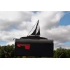 81 Metal Art Sailboat Metal Mailbox Topper 10.5 Inches Tall