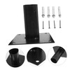 Levemolo 1set Heavy Duty Post Base Support for Fence Repair