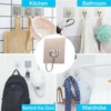 [Life Expert]Ultra Strong Max Transparent Self-Adhesive Hooks, Heavy-Duty Clear Hooks