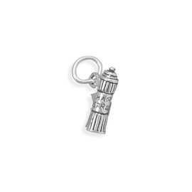 AzureBella Jewelry Hair Spray Charm Sterling Silver - Made in the USA