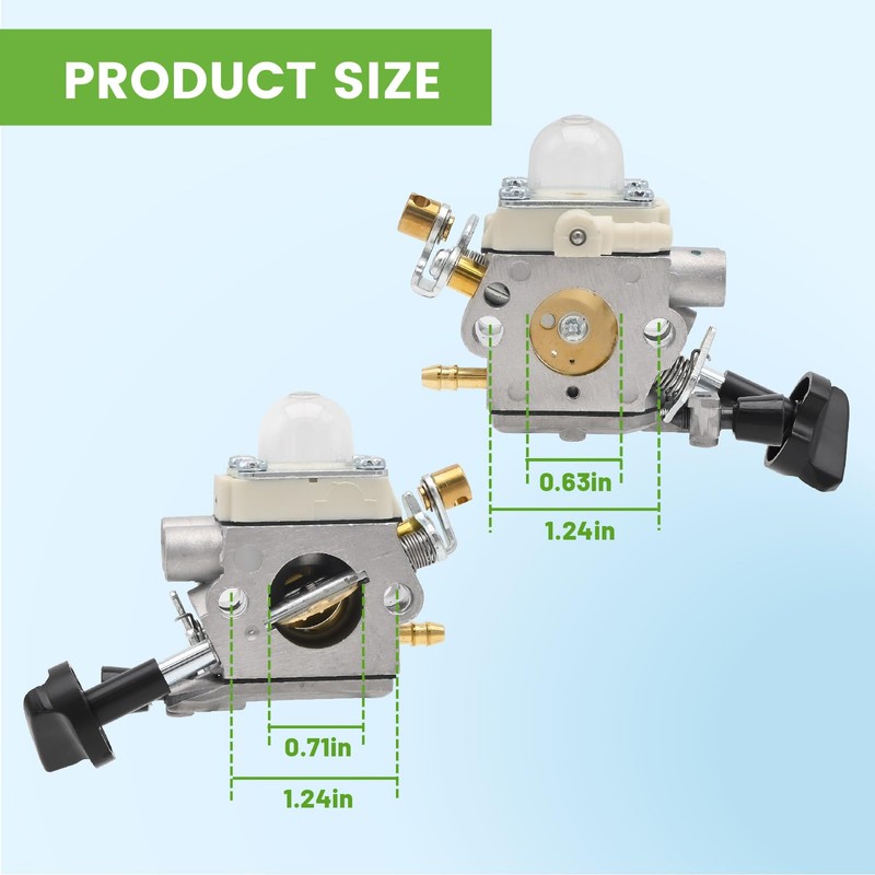 Aylux BR200 Carburetor with Air Filter Tune up Kit for
