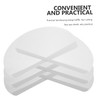 Baluue Shower Shield Facial Protection Cover 25pcs Hairdressing Stickers Hair