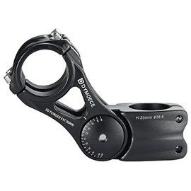 D Dymoece Bike Stem 0-70 Degree 31.8mm Bicycle Stem Extender Riser Adjustable for MTB Mountain Bike Road Bike BMX 90mm 110mm 145mm