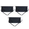 BOHARERS Waist Apron with 3 Pockets 3 Pack - Black
